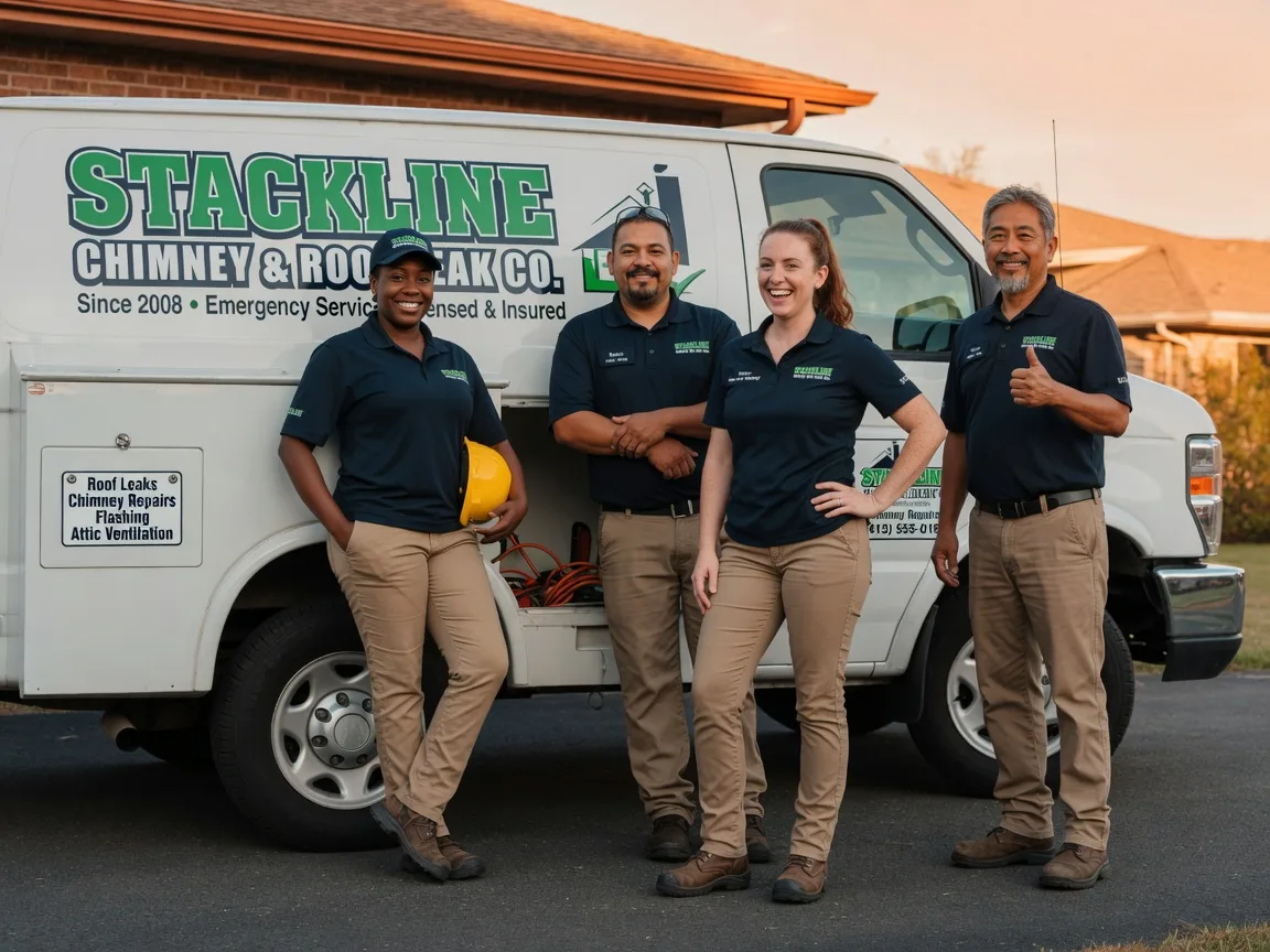 Chimney flashing repair company in Northampton, PA